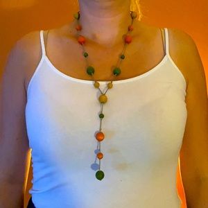Wood Bead Necklace